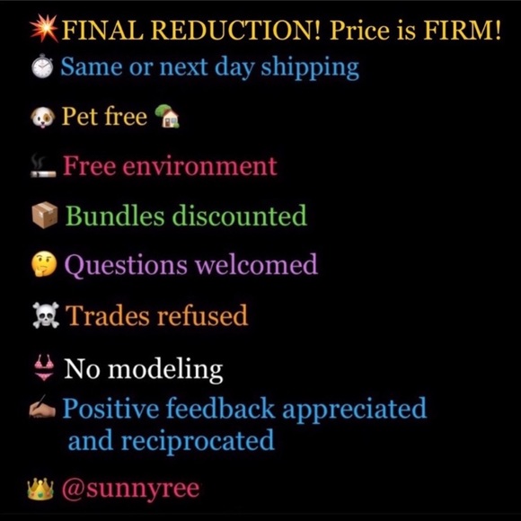 Welcome to @sunnyree ☀️ - Picture 1 of 3